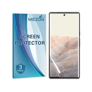 3 Pack MEZON Google Pixel 6 Pro (6.7") Hydrogel Film Clear Screen Protectors