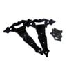 Gartner Black Ornamental T Hinge - 2 Pack