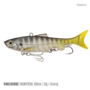 Samaki Vibelicious Thumper Tail Vibe 100mm Soft Plastic Fishing Lure Yakka