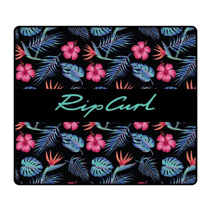 Rip Curl Tropical Floral Reversible Picnic Blanket Rug Beach Outdoors 150cmX130cm