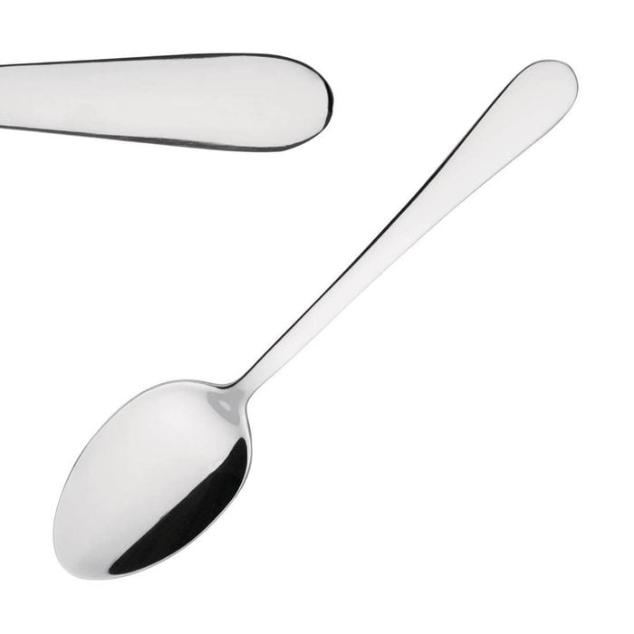 Olympia Dessert Spoon Buckingham 18/0 Stainless Steel 12 Pack 182mm