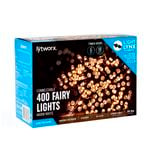 Lytworx 400 LED Warm White Connectable Party Fairy Lights