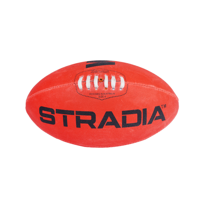 STRADIA Admire Size 4 Aussie Rules Ball - Weatherproof Ball for Versatile Aussie Rules Action