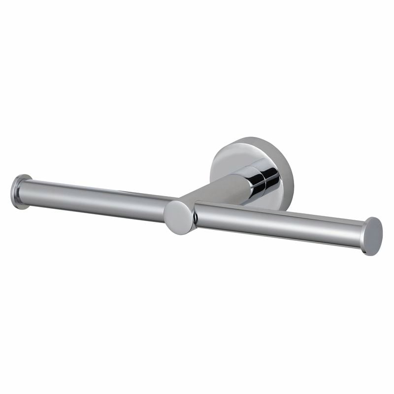 Resonance Chrome Double Toilet Roll Holder