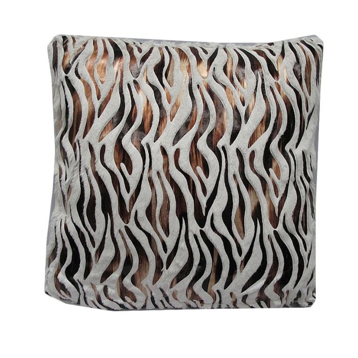 Hotel Living Fashion Burn-Out Cushion White Dallas