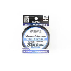 Varivas Shore Record 30m VSF Fluorocarbon Shock Fishing Leader 35lb