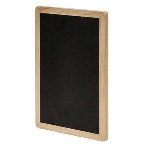 Practa 26 x 18cm Framed Double Sided Chalkboard Whiteboard