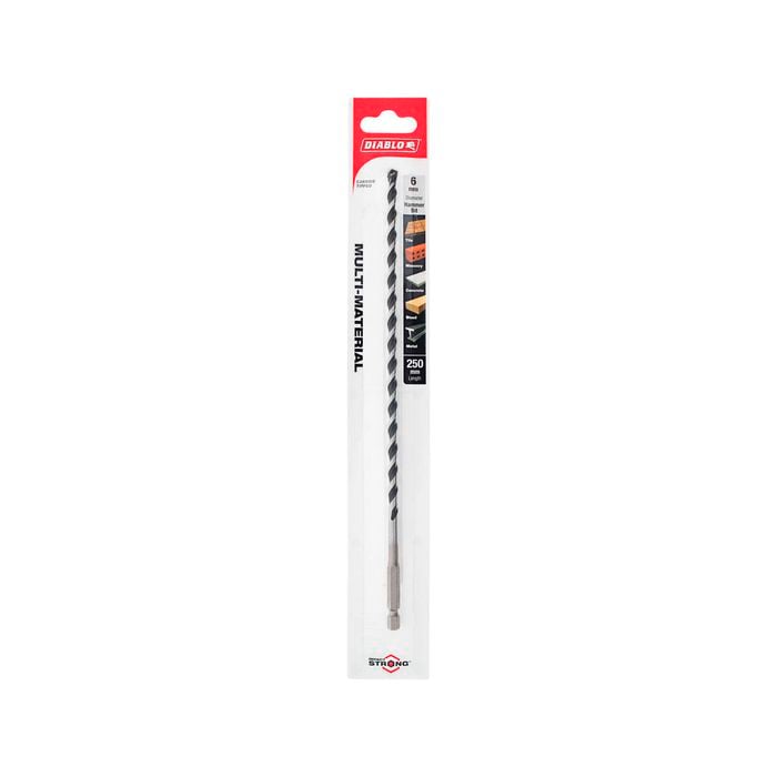 Diablo 6 x 250mm Multi-Material Drill Bit
