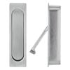 Delf Brushed Nickel Edge Pull Sliding Door Handle