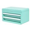 Craftright Teal 2 Drawer Mini Tool Chest