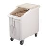 Cambro Mobile Ingredient Bin White 102ltr Commercial Kitchen Storage