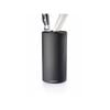 Soffritto Universal Plastic Knife Holder 11.4x22.5cm Black