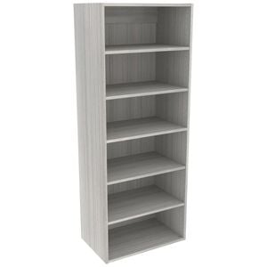 Lugna 1536 x 750 x 380mm Mist Ready to Assemble Robe Insert 5 Shelf Unit