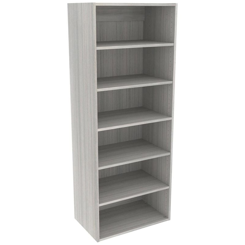 Lugna 1536 x 750 x 380mm Mist Ready to Assemble Robe Insert 5 Shelf Unit
