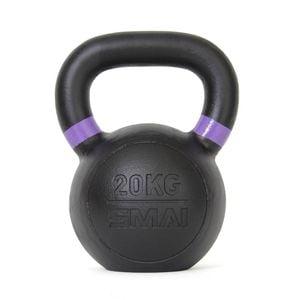 Smai Cast Iron Kettlebell - 20kg - Black
