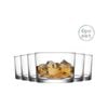 LAV Bodega Whisky Tumbler Glasses - 240ml - Pack of 6