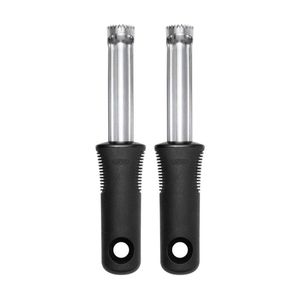 2x Oxo Durable Easy Use Precision Stainless Steel Blade Good Grips Apple Corer