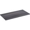 Lorell Desktop Small Laminate For Sitting Standing Desk 122x61x3cm Charcoal