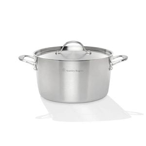 Stanley Rogers Conical TRI-PLY Casserole Pot W/ Lid 24cm / 4.5L
