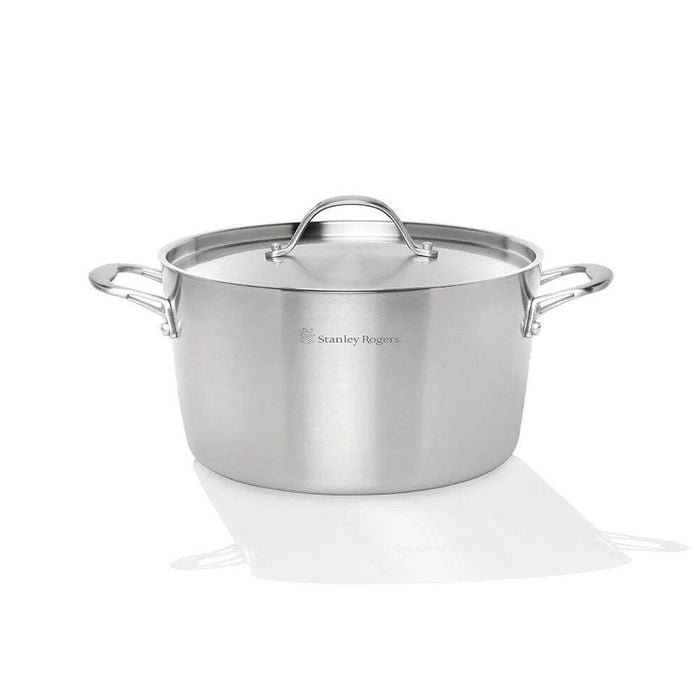 Stanley Rogers Conical TRI-PLY Casserole Pot W/ Lid 24cm / 4.5L