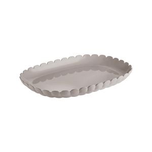 Guzzini Tiffany 45cm Rectangle Serving Tray Large - Taupe