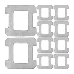 iDeer Life [10 PCE] Microfiber Mop Pads for ECOVACS Winbot W1 Pro/W1S Window