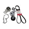 Drive Belt Idler Tensioner & Water Pump Kit For For i30 G4NB Sportage G4NA w/ AC