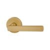 Gainsborough Satin Brass Avant Rivera Passage Set With Latch