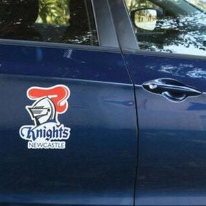 Nrl Mega Decal - Newcastle Knights - Car Sticker 250mm