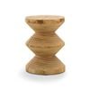 Navi Zig Zag Natural Stump Stool