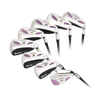 Ram Golf Laser Petite Graphite Hybrid Irons Set 4-sw (8 Clubs) - Ladies Right Hand