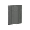 Kaboodle 600mm Grey Fig V-Groove 3 Drawer Panels