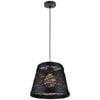Black Sorrento 40CM Bamboo Pendant