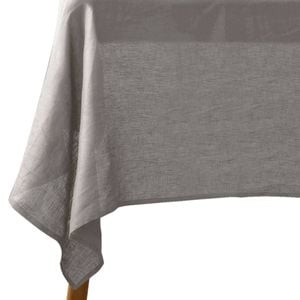 Vintage Design Homewares Grey Hemp Tablecloth 150cm x 275cm