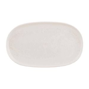Moda Porcelain Snow Oval Coupe Plate White 305x215mm 6 Pack