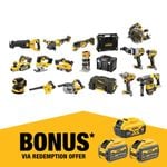 DeWALT 18V/54V XR 5.0Ah And 9.0Ah 16 Piece Mixed Voltage Combo Kit DCZ1603P2X2-XE