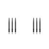6pc Target Swiss Dart Point Pocket Size 40mm - Black