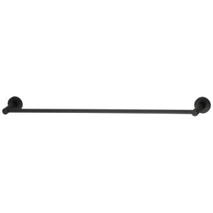Mondella 620mm Matte Black Resonance Towel Rail