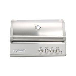 Crossray 4 Burner Stainless Steel In Built Infrared BBQ