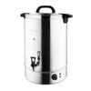 Apuro Manual Fill Water Boiler Urn Energy Saving Double Wall 30ltr 585x490mm Commercial Beverage Dispenser
