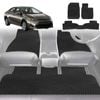 6D Diamond Car Floor Mats for Toyota Corolla 2018-Current-Full Set-Black-Outback GT