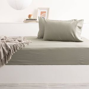 Park Avenue Double Bed Sheet/Pillowcases Set 500TC Bamboo Cotton Bedding Jade