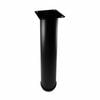 Adoored 60 x 400mm Black Metal Round Leg Furniture