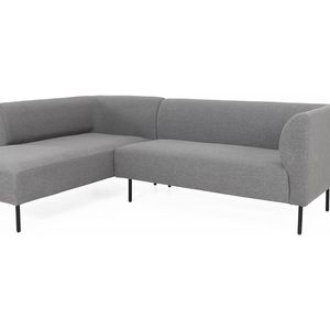 Judith Sectional Sofa with Left Chaise Linen - Grey