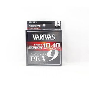 Varivas Avani Jigging Max Power 10 x 10 x9 Braid Fishing Line 300m 23lb