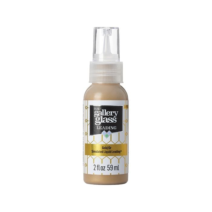 Plaid 59ml Gold Gallery Glass Liquid Leading