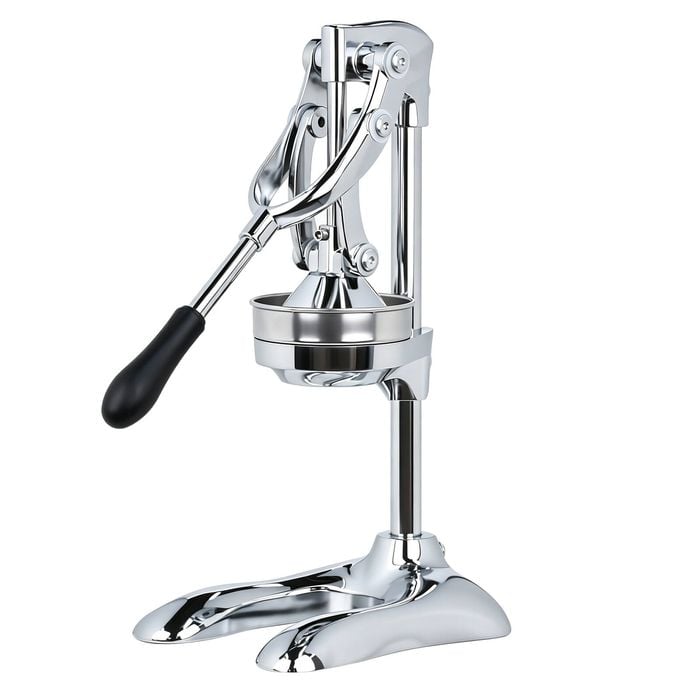 Advwin Manual Juicer, Hand Press Juicer with Electroplated Design, 120mm Large Fruit Bowl Juice Extractor for High Juice Yield