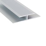 Roberts 8mm Expansion Joint Trim Floating Floor 3.3m Silver Each