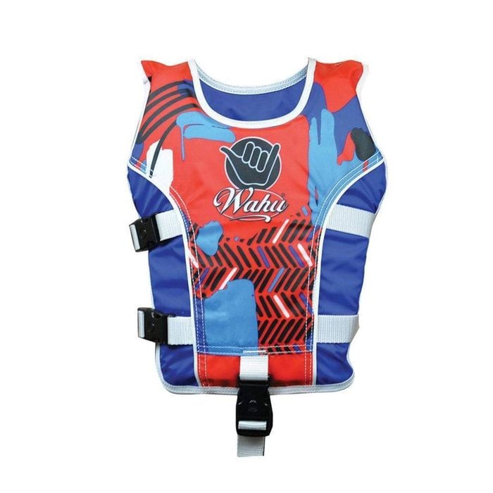 Wahu Swim Vest Child Medium Red/Blue 20-30kg 4-5y