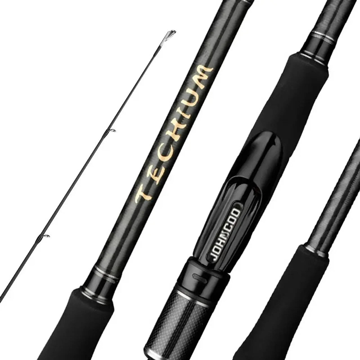 NNEOBA 2.5m Squid Egi Spinning Rod Lightweight Carbon Rod Black ...